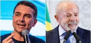Flávio Bolsonaro tem 46% no segundo turno; Lula aparece com 44%