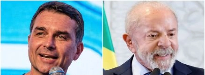Flávio Bolsonaro tem 46% no segundo turno; Lula aparece com 44%