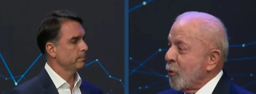 Meio/Ideia: Flávio tem 51,1% dos votos válidos no 2º turno e Lula, 48,9%