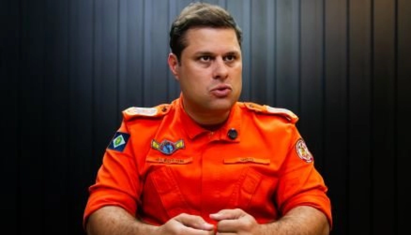 O comandante-geral do Corpo de Bombeiros, Flávio Gledson Vieira Bezerra, que assina a expusão