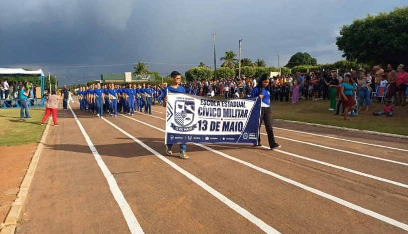 7 de setembro em Nova Guarita-MT